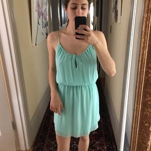 Unique color silk summer dress from Aritzia